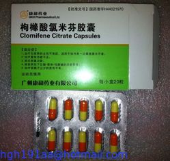 Originele Clomifene-Citraatcapsules HGH leverancier 